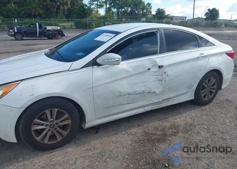 2014 Hyundai Sonata Gls из США, поврежденный, VIN 5NPEB4AC6EH831111